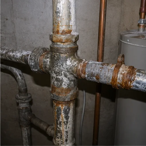 Missing Water-Heater Safety Discharge in Savage, MN