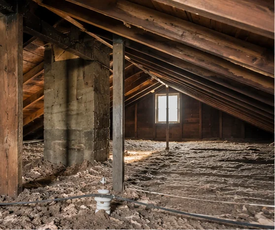Attic Bypass & Poor Ventilation — Savage home inspection